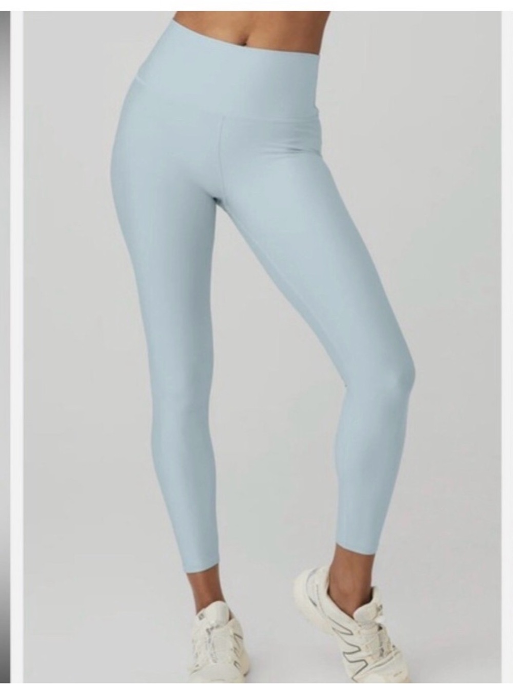 Alo yoga 7/8 high waist airlift leggings in chalk blue